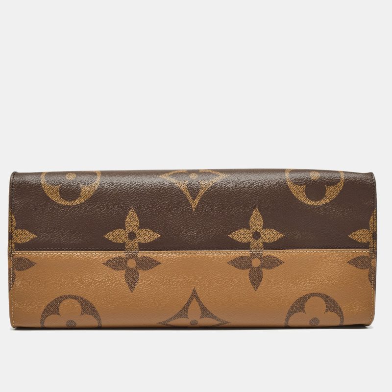 Louis Vuitton Monogram Reverse Giant Canvas Onthego Gm Bag - Barde - Image 4