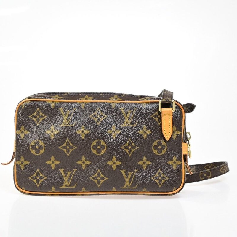 Louis Vuitton Pochette Marly  Canvas Clutch Bag - Barde - Image 2