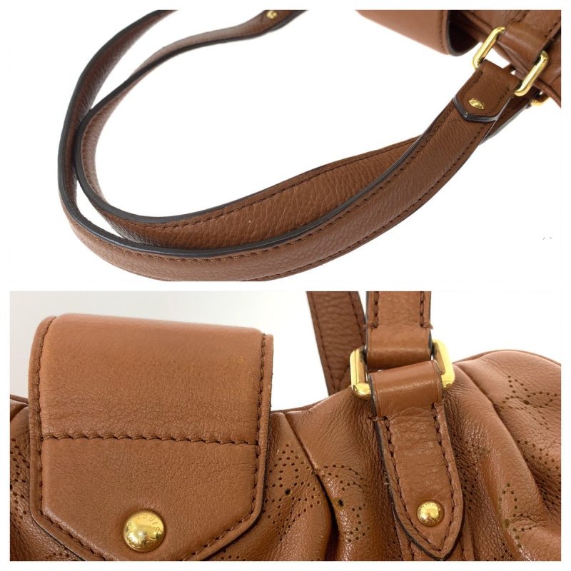 Louis Vuitton Monogram Mahina Luna PM Leather Handbag - Barde - Image 6