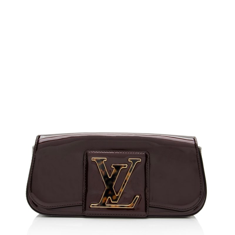 Louis Vuitton Patent Leather Sobe Clutch - Barde
