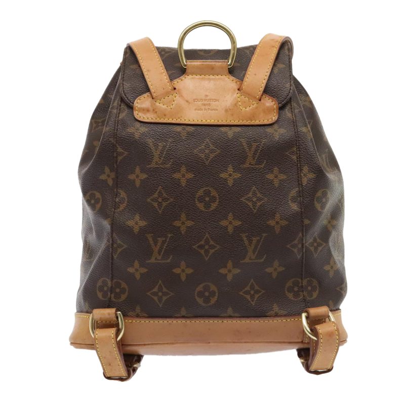Louis Vuitton Montsouris  Canvas Backpack Bag - Barde - Image 2