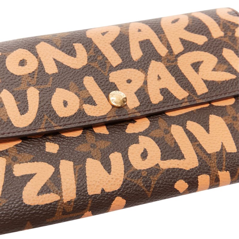 Louis Vuitton Stephen Sprouse Graffiti Monogram Long Wallet - Barde - Image 5