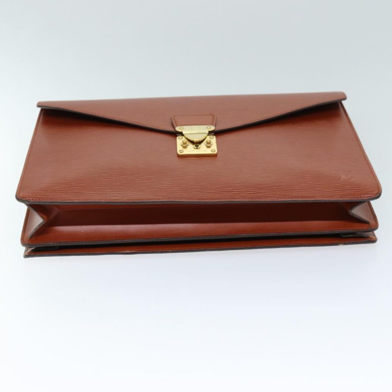 Louis Vuitton Serviette Conseiller  Leather Briefcase Bag - Barde - Image 3