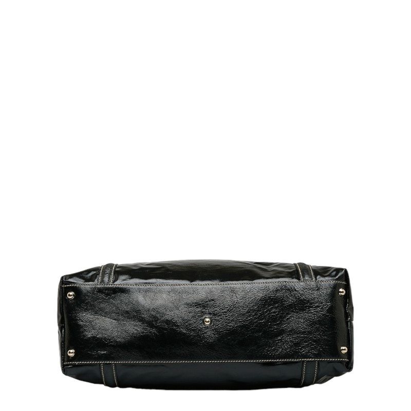 Gucci Double G  Patent Leather Tote Bag () - Barde - Image 3
