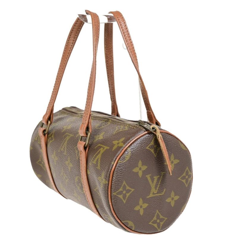 Louis Vuitton Papillon  Canvas Handbag - Barde - Image 4