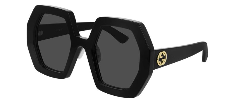 Gucci GG0772S W 004 Geometric Sunglasses - Barde