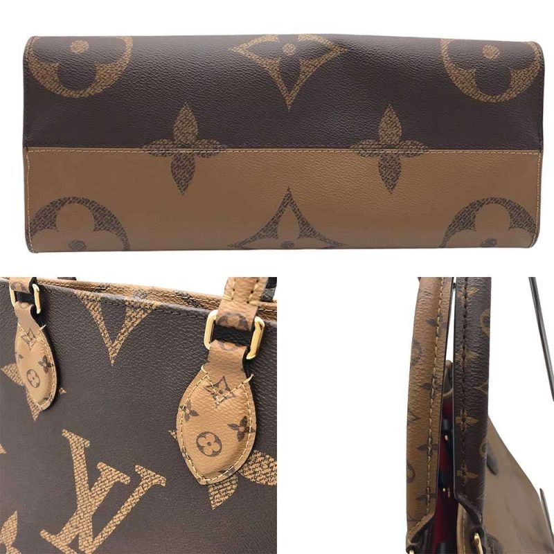 Louis Vuitton OnTheGo MM Monogram Reverse Tote Bag - Barde - Image 4