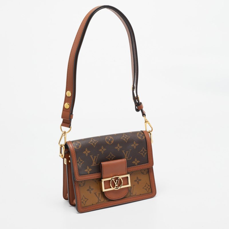 Louis Vuitton Reverse Monogram Canvas Mini Dauphine Bag - Barde - Image 2