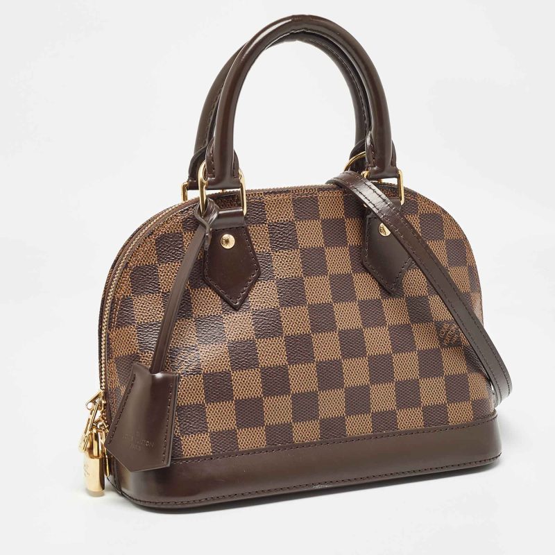 Louis Vuitton Damier Ebene Canvas Alma Bb Bag - Barde - Image 2