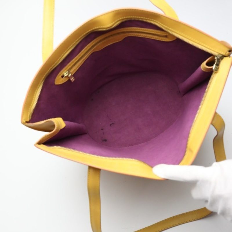 Louis Vuitton Saint Jacques  Leather Shoulder Bag - Barde - Image 5