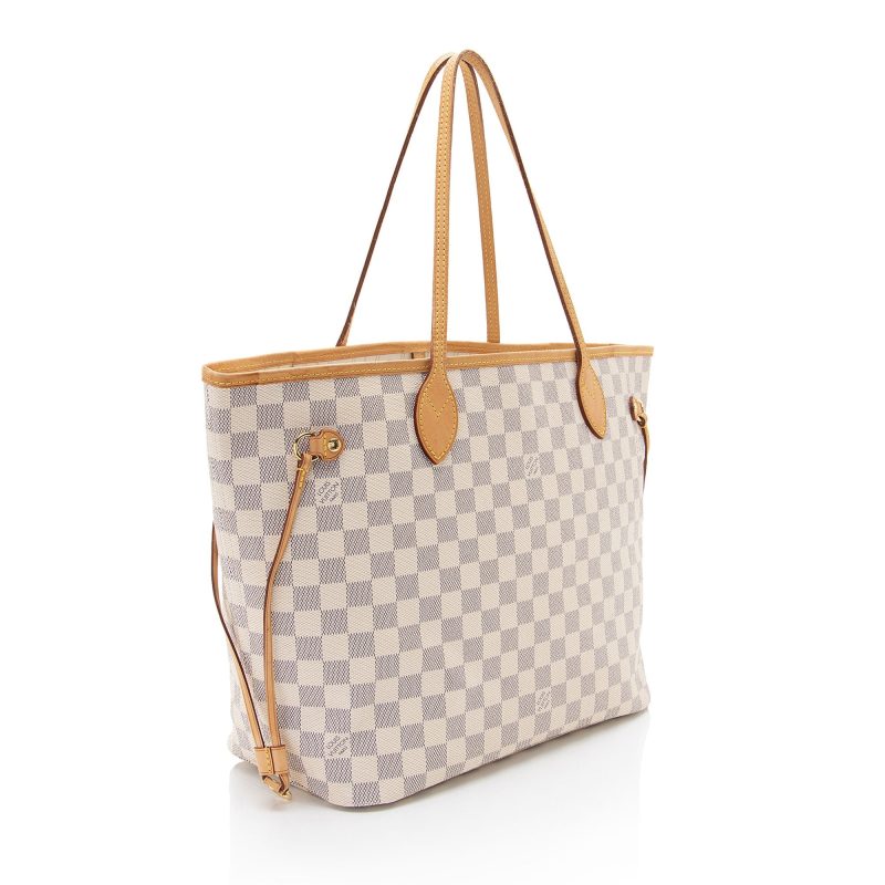 Louis Vuitton Damier Azur Neverfull MM Tote - Barde - Image 2