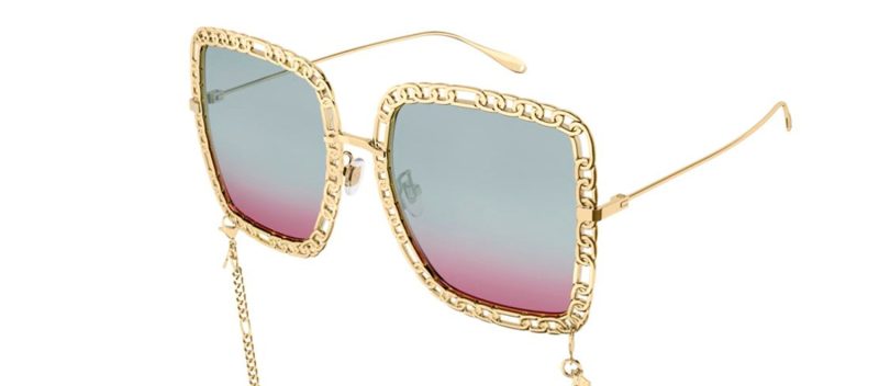 Gucci GG1033S W 003 Oversized Square Sunglasses - Barde - Image 2