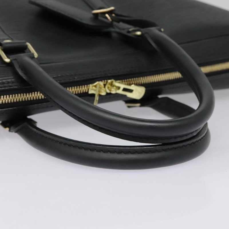Louis Vuitton Porte Documents Voyage  Leather Briefcase Bag - Barde - Image 5