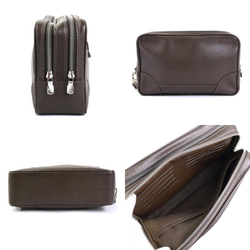 Louis Vuitton Pavel  Leather Clutch Bag - Barde - Image 2