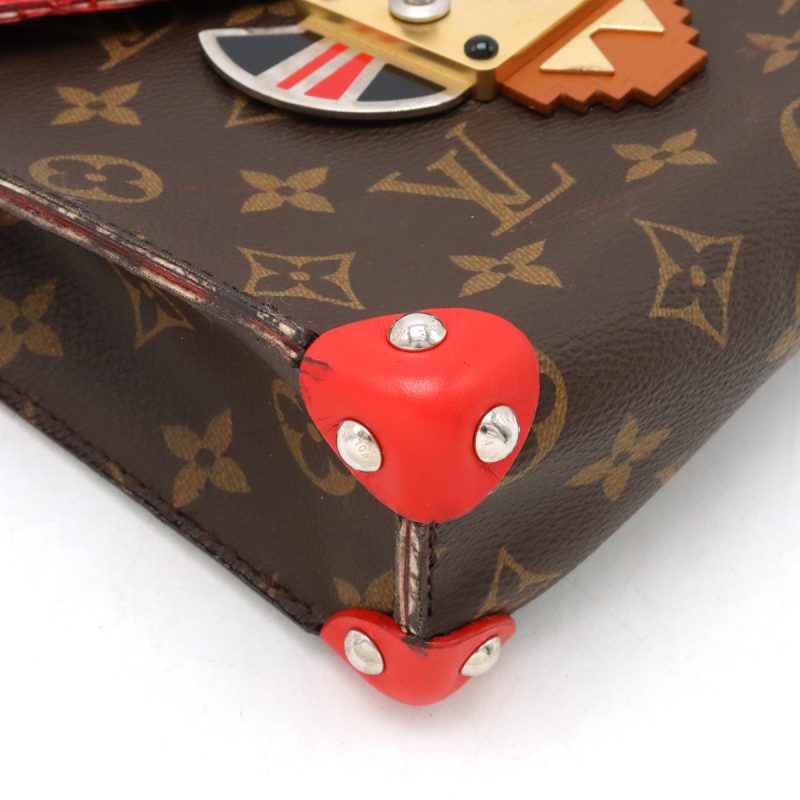 Louis Vuitton Monogram Pochette Mask PM Shoulder Bag - Barde - Image 3
