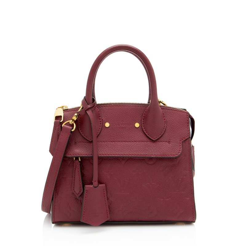 Louis Vuitton Monogram Empreinte Pont Neuf Mini Tote - Barde