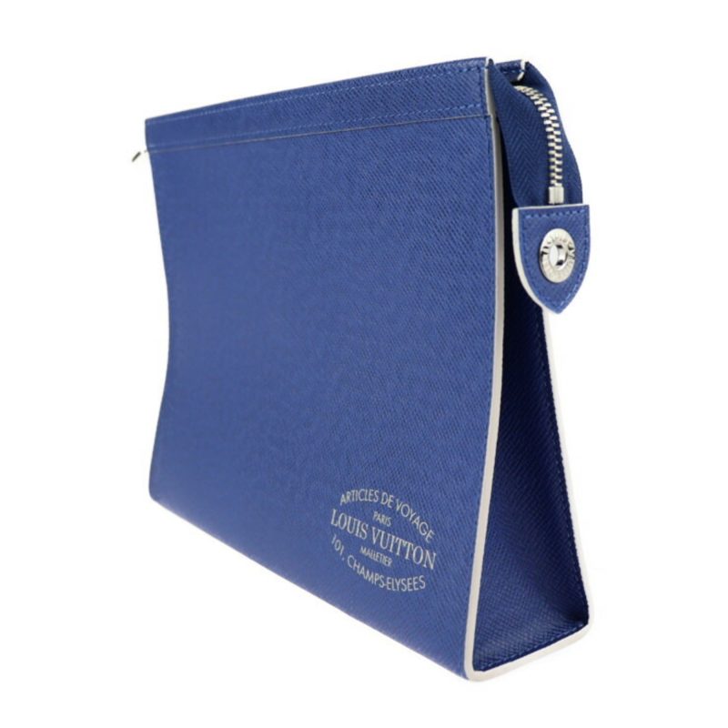 Louis Vuitton Pochette Voyage  Leather Clutch Bag - Barde - Image 4