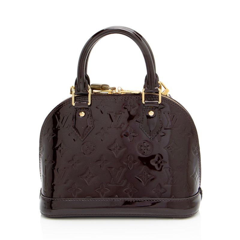 Louis Vuitton Monogram Vernis Alma BB Satchel - Barde - Image 3