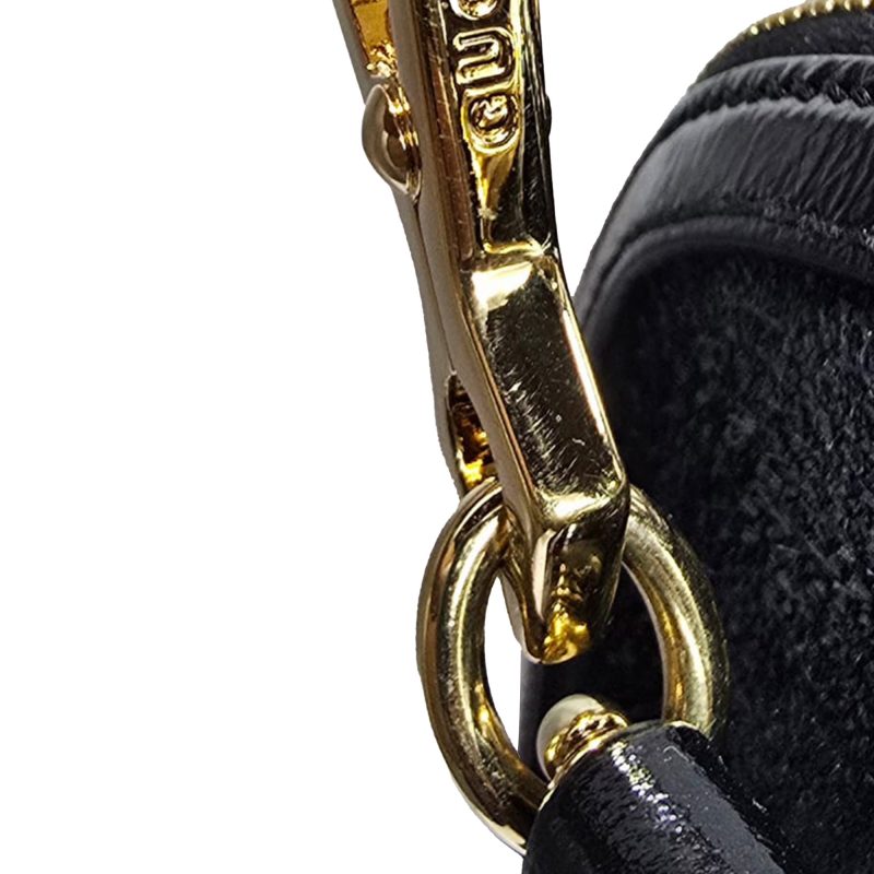 Gucci Medium Ophidia Dome Top handle Bag in Black Suede - Barde - Image 2