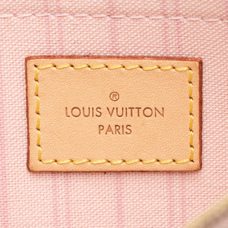 Louis Vuitton Damier Azur Neverfull MM Pochette - Barde - Image 6