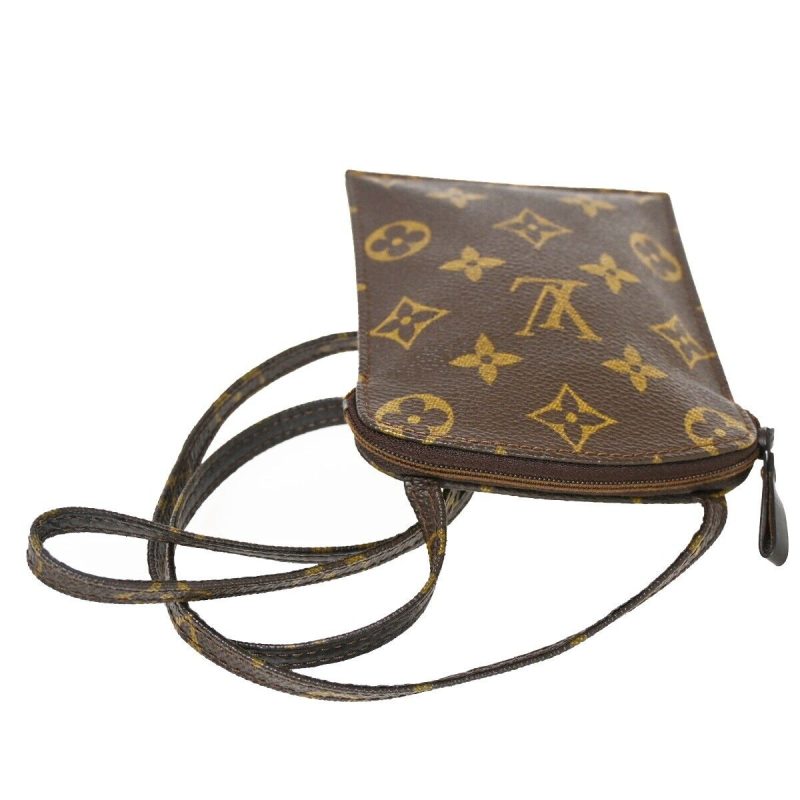 Louis Vuitton Pochette Secret  Canvas Clutch Bag - Barde - Image 4