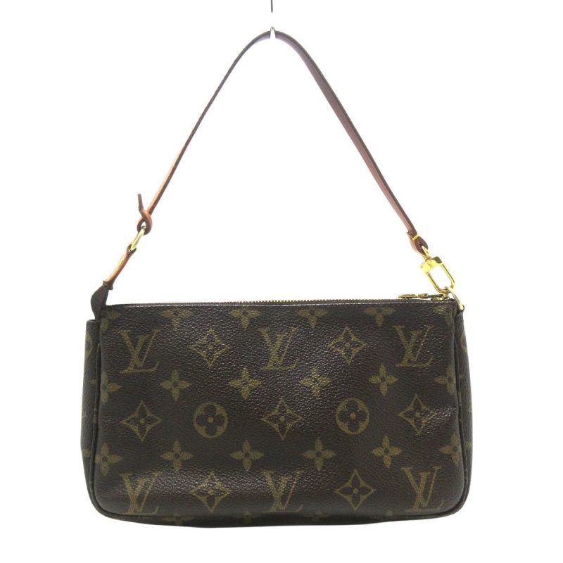Louis Vuitton Pochette Accessoire  Canvas Clutch Bag - Barde - Image 2