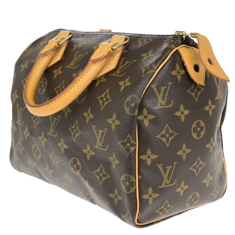 Louis Vuitton Speedy 25  Canvas Handbag - Barde - Image 3