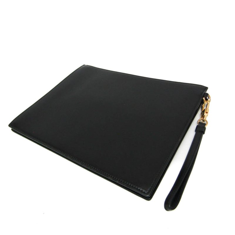 Gucci  Leather Clutch Bag (Pre-Owned) - Barde - Image 2