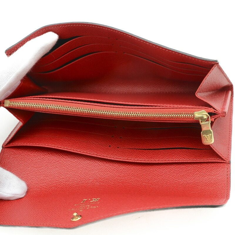 Louis Vuitton Portefeuille Sarah  Canvas Wallet - Barde - Image 4