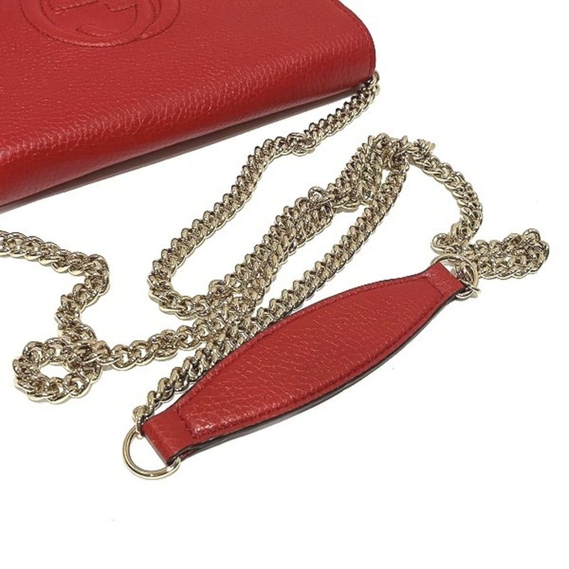 Gucci Soho  Leather Shoulder Bag () - Barde - Image 4