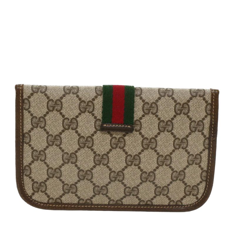 Gucci Gg Canvas  Canvas Clutch Bag (Pre-Owned) - Barde - Image 2