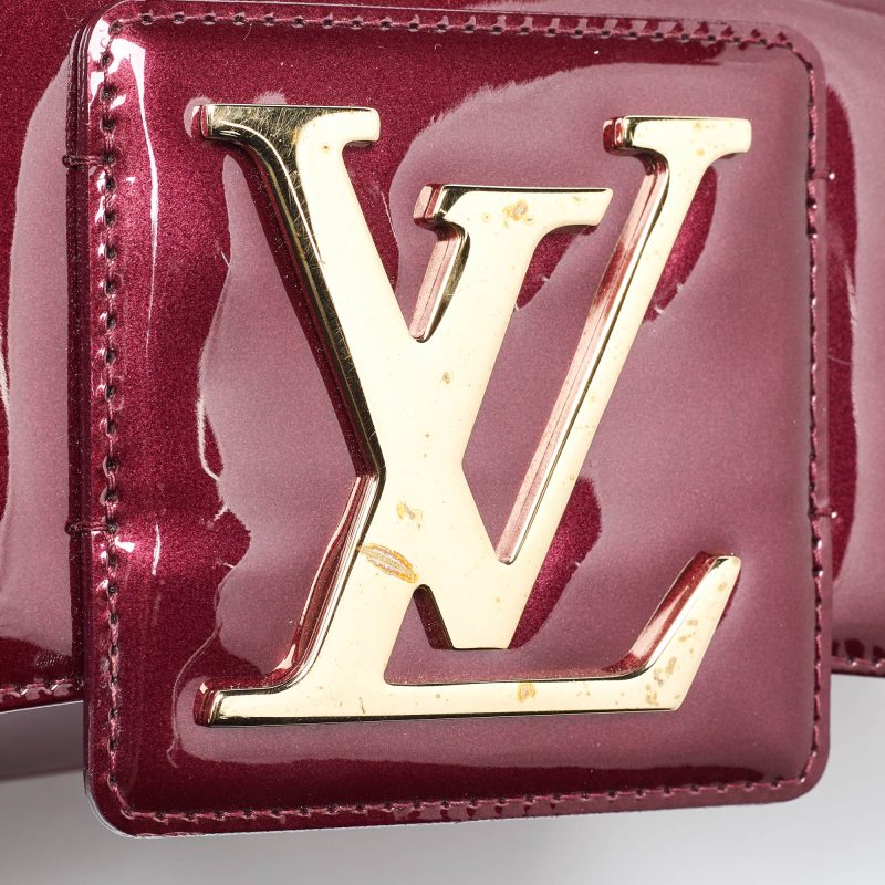 Louis Vuitton Rouge Fauviste Vernis Sobe Clutch - Barde - Image 5