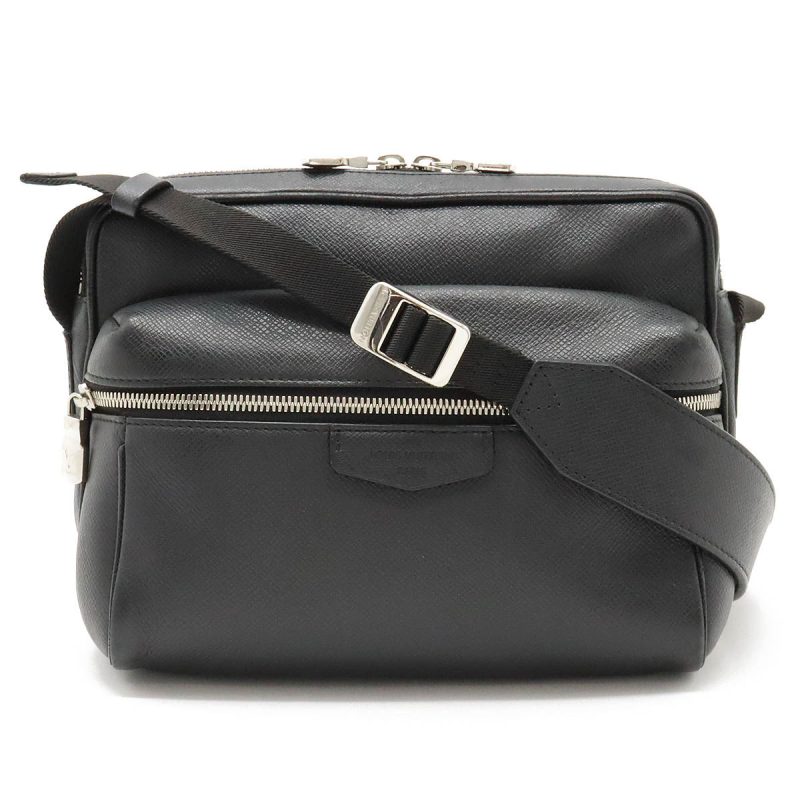Louis Vuitton Taiga Outdoor Messenger PM Bag Black - Barde