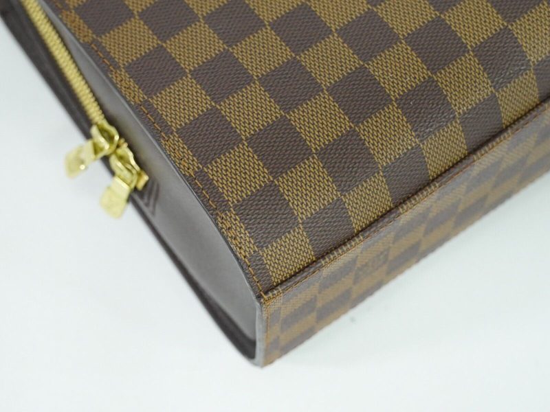 Louis Vuitton Triana  Canvas Handbag - Barde - Image 4