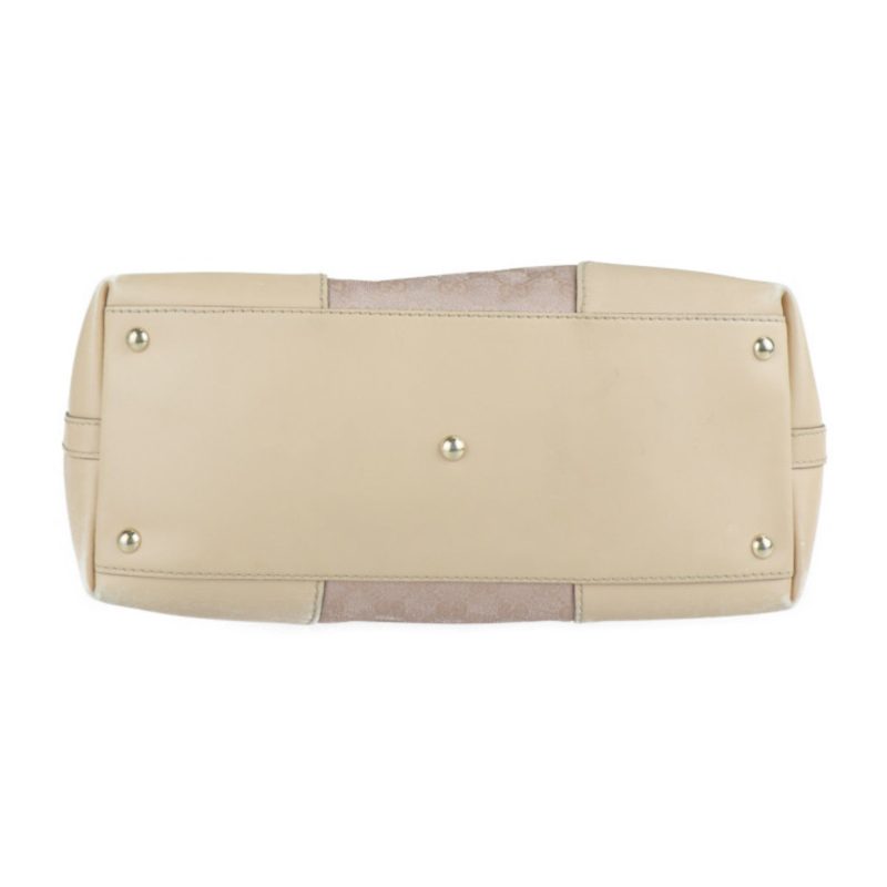 Gucci Gg Canvas  pink Gg Canvas Leather Handbag (Pre-Owned) - Barde - Image 4