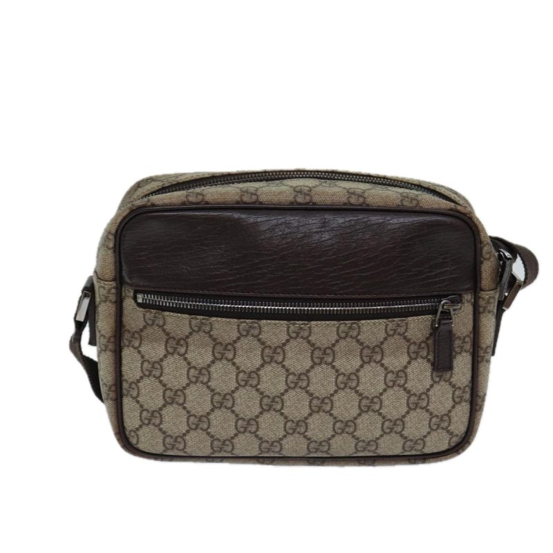 Gucci Gg Supreme Shoulder Bag Pvc Beige - Barde - Image 2