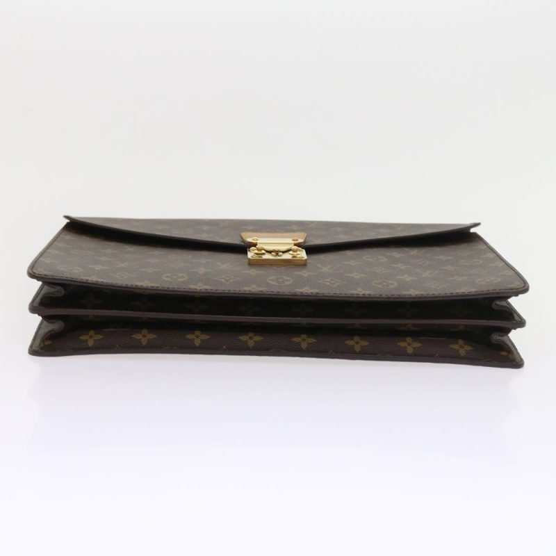 Louis Vuitton Serviette Conseiller  Canvas Handbag - Barde - Image 3