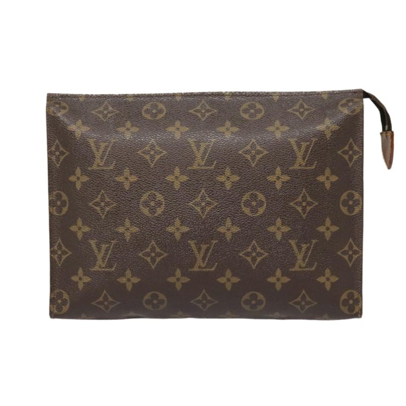 Louis Vuitton Poche Toilette  Canvas Clutch Bag - Barde