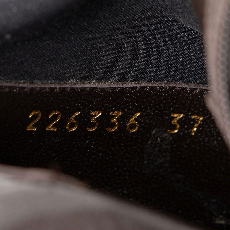 Gucci Suede Platform Ankle Boots - Barde - Image 4