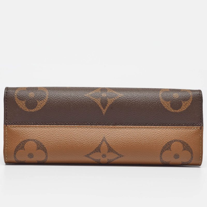 Louis Vuitton Monogram Reverse Giant Canvas Onthego East West Bag - Barde - Image 6