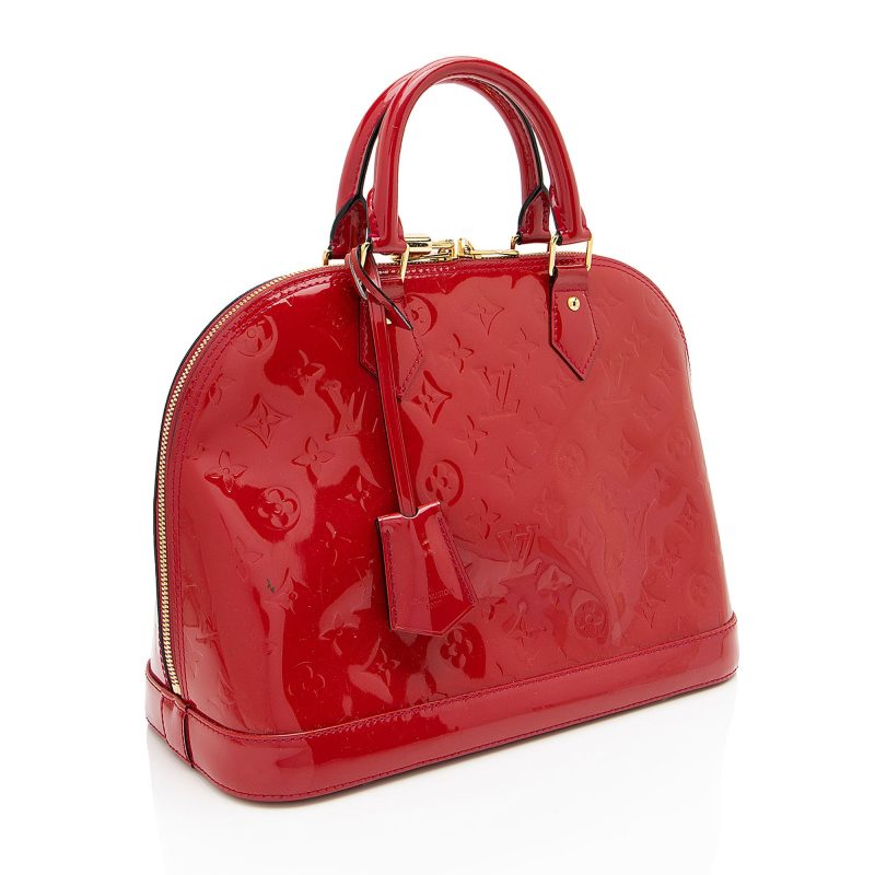 Louis Vuitton Monogram Vernis Alma PM Satchel - Barde - Image 2