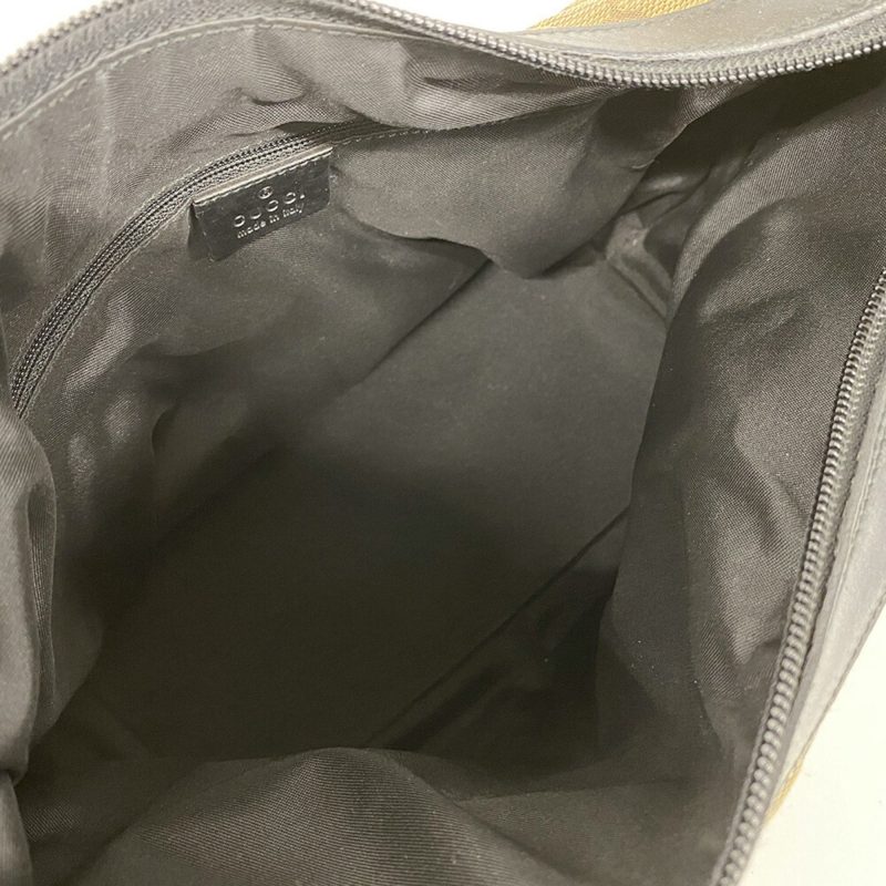 Gucci Bamboo  Canvas Shoulder Bag () - Barde - Image 5
