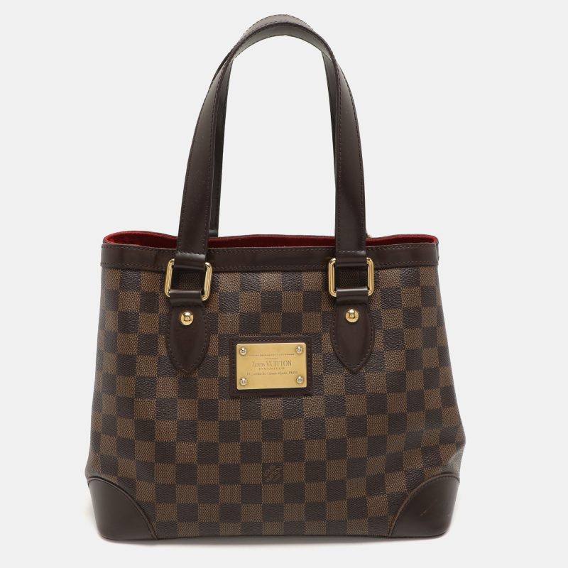 Louis Vuitton Damier Ebene Canvas Hampstead Pm Bag - Barde