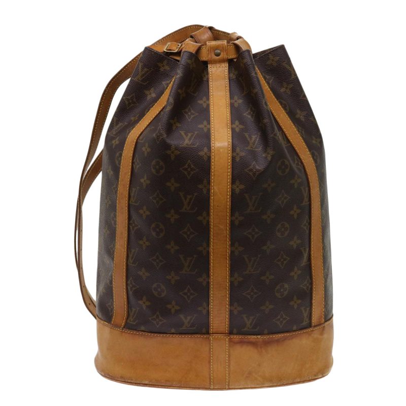 Louis Vuitton Randonnée  Canvas Backpack Bag - Barde