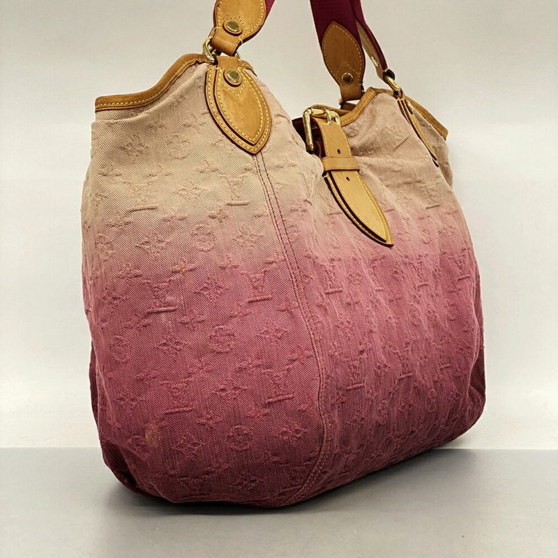 Louis Vuitton Sunburst  blue - Jeans Tote Bag - Barde - Image 4