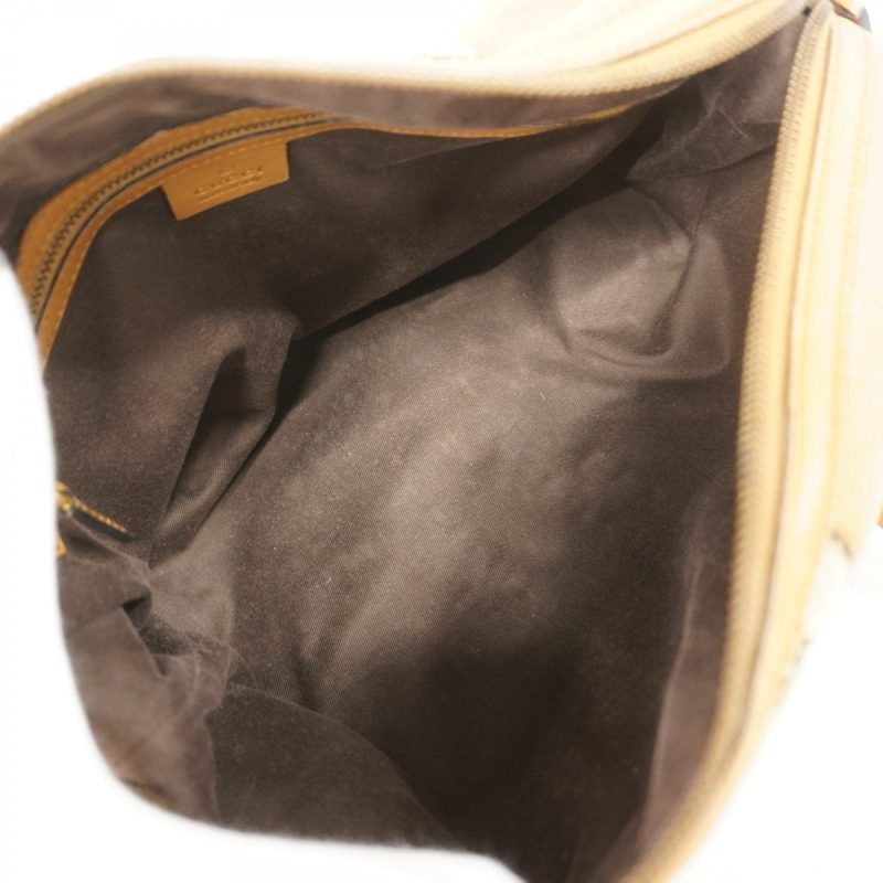 Gucci   Canvas Suede Handbag (Pre-Owned) - Barde - Image 4