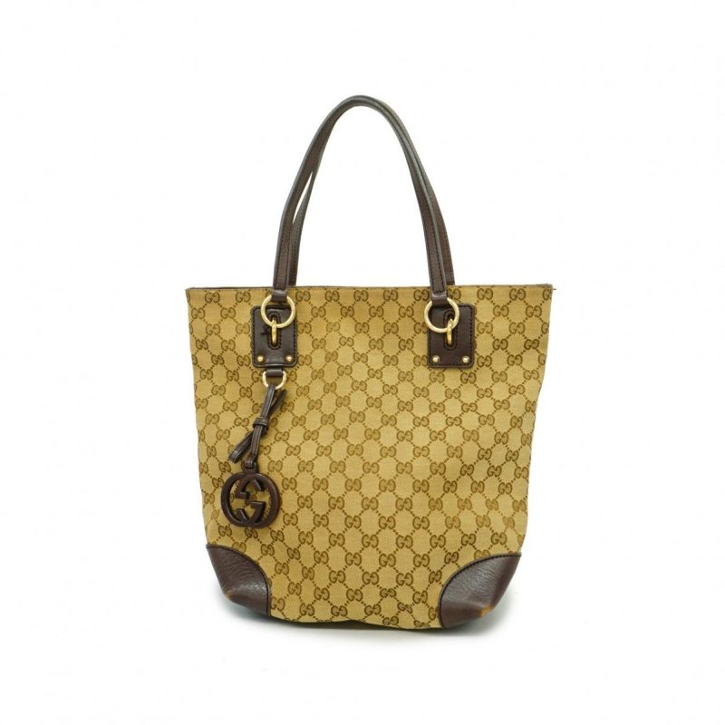 Gucci  Canvas Tote Bag (Pre-Owned) - Barde