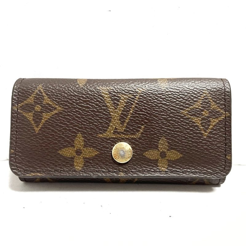Louis Vuitton Multiclés 4  Canvas Wallet - Barde - Image 6