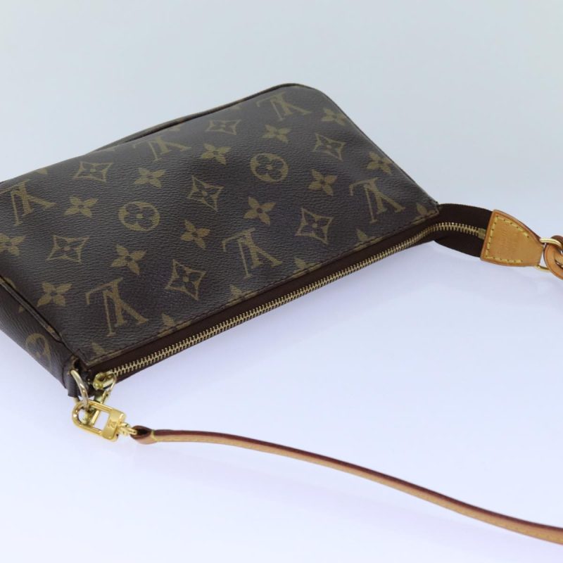 Louis Vuitton Pochette Accessoire  Canvas Clutch Bag - Barde - Image 4