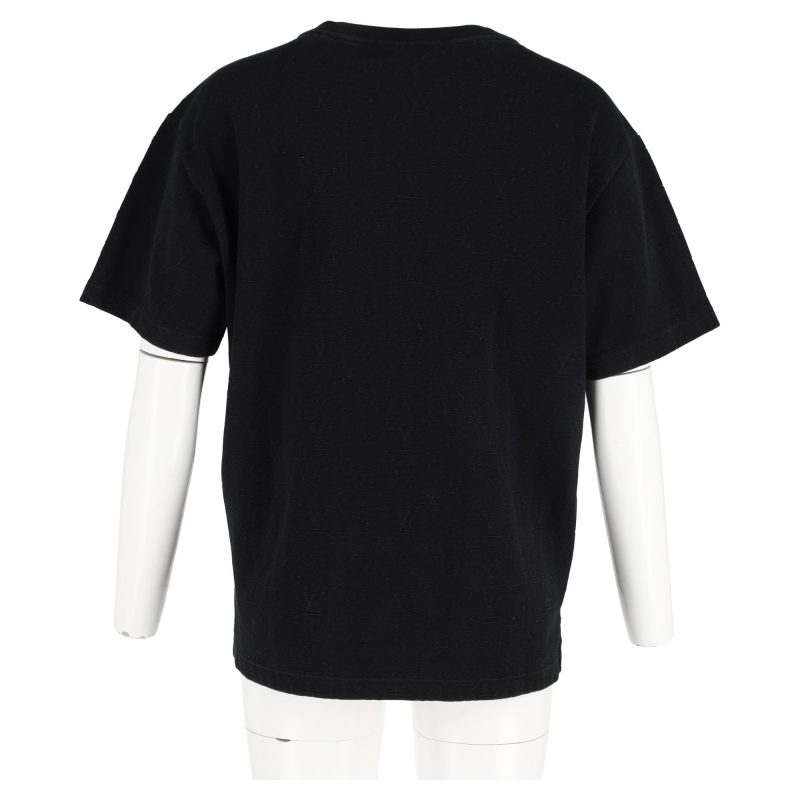 Louis Vuitton Pocket T-Shirt in Black Cotton - Barde - Image 6